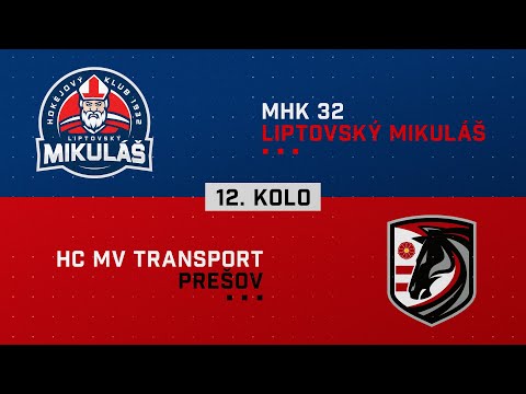 12.kolo MHK 32 Liptovský Mikuláš - HC MV Transport Prešov HIGHLIGHTS