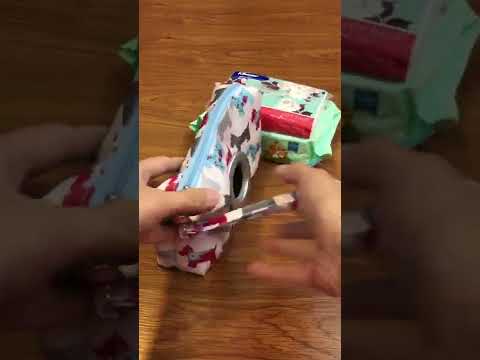 2 in 1 wet and dry tissue pouch (travel size)