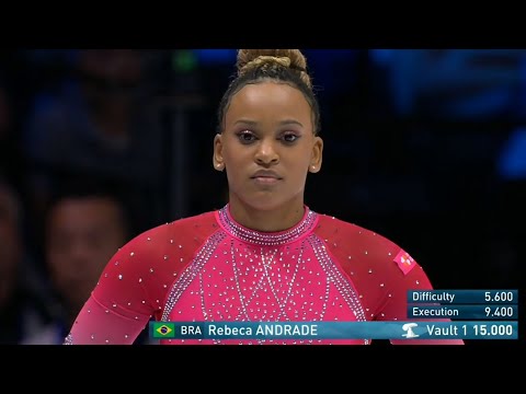 Rebeca Andrade 🇧🇷 Wins the Vault Title/ WAG 2023 World Championships