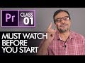 Before You Start Learning Adobe Premiere Pro CC Class 1 Urdu Hindi