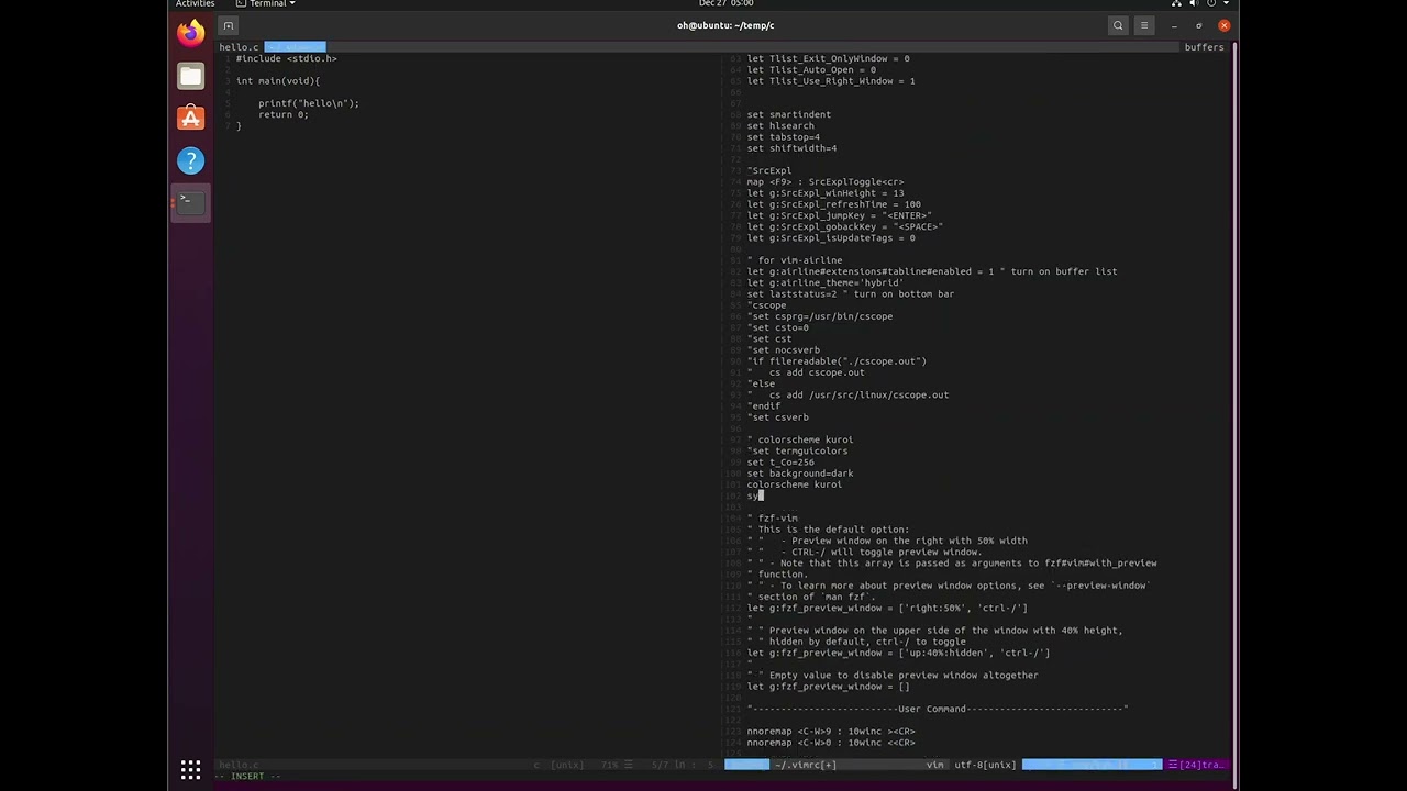 VIM - Enabling Syntax Color Scheme