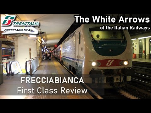 Italy's 'White Arrow' High-Speed Train - Frecciabianca First Class Review