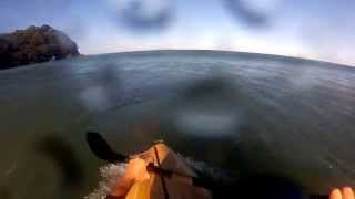 preview picture of video 'Kayaking at  Waihi Beach'