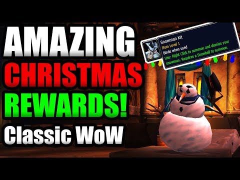 The Winter Veil Rewards Are AMAZING!! Classic WoW