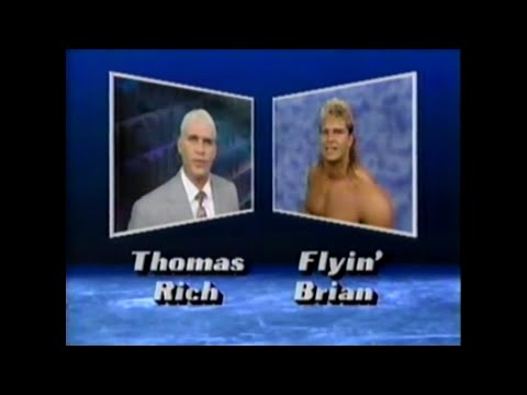 Brian Pillman vs Thomas Rich   Worldwide Sept 21st, 1991
