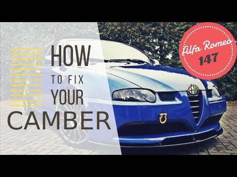 Camber Adjustment on Alfa Romeo 147 - How To