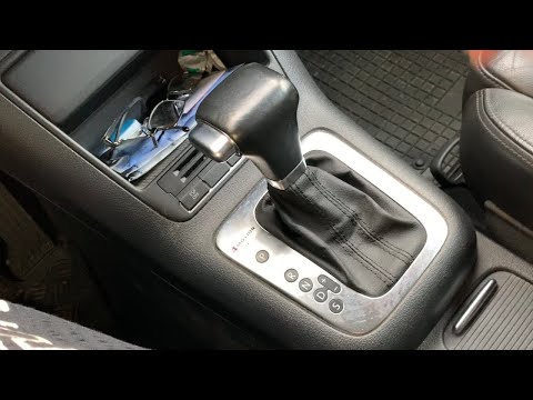 Part of a video titled How to use an automatic gearbox car and drive with Tiptronic VW Tiguan ...