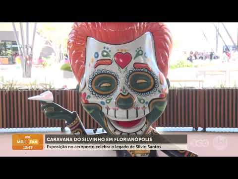 Silvinho's Caravan pays homage to Silvio Santos at Floripa Airport | Daily Life | SCC Midday