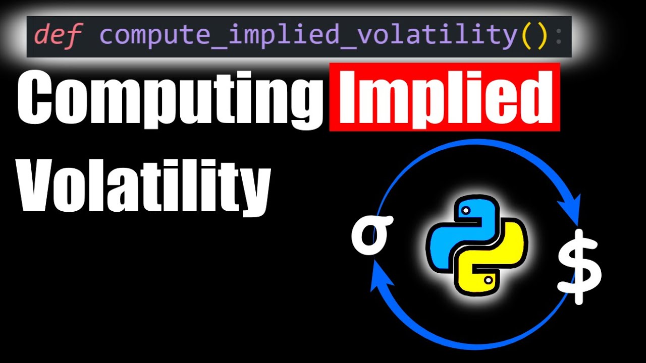 Calculating Implied Volatility with Python for Options Traders