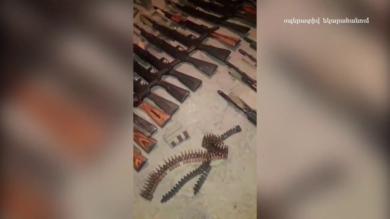 Պատերազմի ժամանակ Արցախից Երեւան է բերել սպառազինություն, այդ թվում 43 «Կալաշնիկով» ինքնաձիգ. ԱԱԾ բացահայտումը