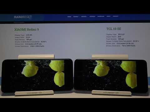Display Comparison Xiaomi Redmi 9 vs TCL 10 SE – Which Screen Is Better
