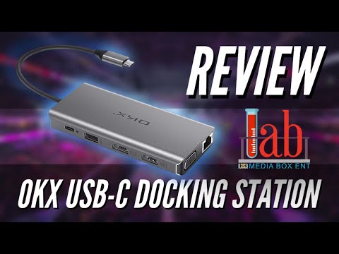 REVIEW: OKX USB-C Docking station with ​​​quadruple display