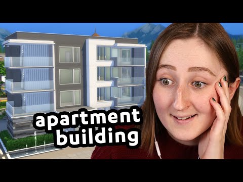 i built an entire apartment building in the sims