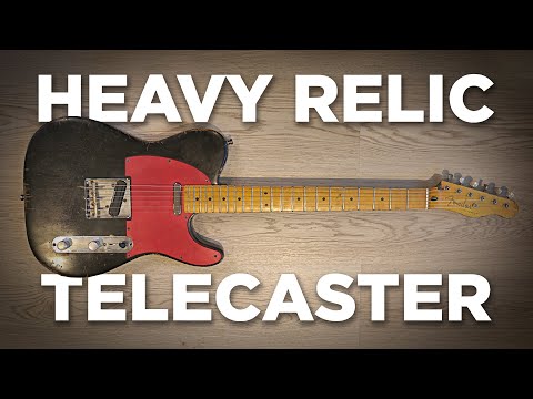 Building A Heavy Relic Black Telecaster!