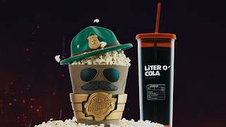 Purchase the Popcorn Bucket and Liter* O'Cola Cup