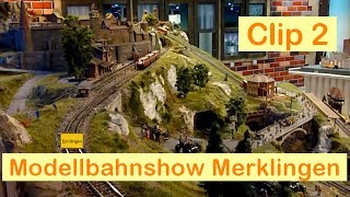 preview picture of video 'Modellbahn Merklingen #2: Nebenbahn Romantik'
