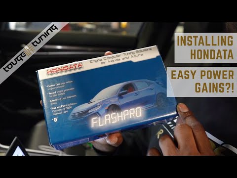 Installing HONDATA - QUICK POWER GAINS