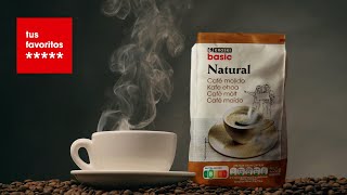 Eroski Tus favoritos: Café molido natural EROSKI basic anuncio