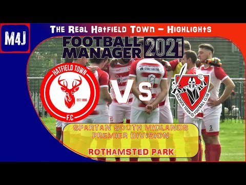 The Real Hatfield Town | Match Highlights vs Baldock Town | Football Manager 2021