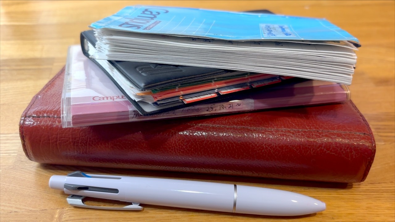 僕が手帳に書かないこと３選！これで持ち歩きノート手帳は身軽になる