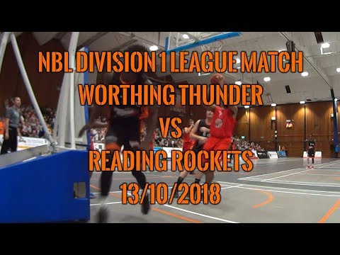 Worthing Thunder vs Reading Rockets - 13/10/2018 - NBL DIvision 1 League Match