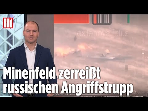 Ukrainer befreien Zentrum von Kupjansk | BILD-Lagezentrum