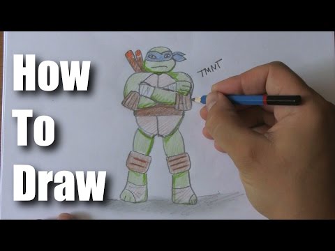 How To Draw A Ninja Turtle