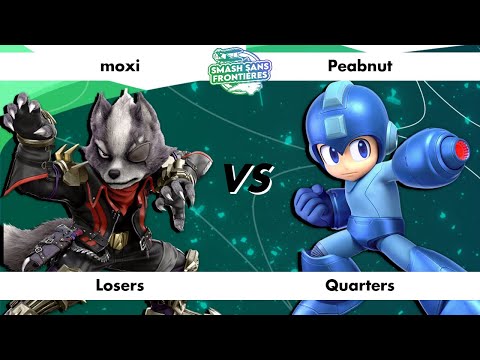 SSF #155 - Losers Quarter Final - moxi (Wolf) vs Peabnut (Mega Man)