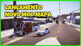 ????Proton Bus Simulator | Novo Mod Mapa Realista | Mapa Jardim Ângela SP V1.0 | Linha 8022-10
