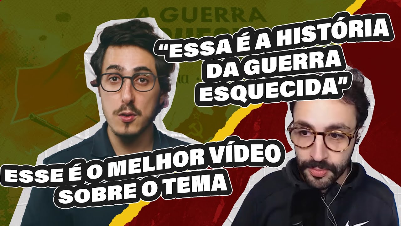 FELIPE CASTANHARI FAZ O MELHOR VÍDEO DA INTERNET SOBRE GUERRA DA COREIA | Gustavo Gaiofato