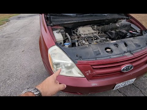Kia Sedona Headlight Replacement