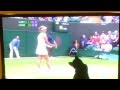 My Cat, Lilo watching Wimbledon Tennis 28-06 ...