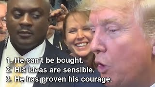 Yes there ARE rational reasons to support Trump. Stop saying there aren't!