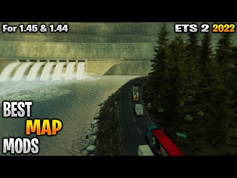 Best Adventurous Map Mods for ETS2 1.45 & 1.44 | ETS2 mods
