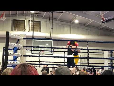 Khalil vs Marcus Amateur boxing