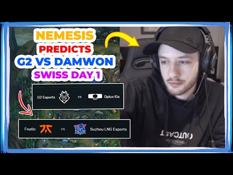 Nemesis Predicts G2 vs DAMWON 👀