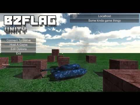 Menu Test for BZFlag in Unity