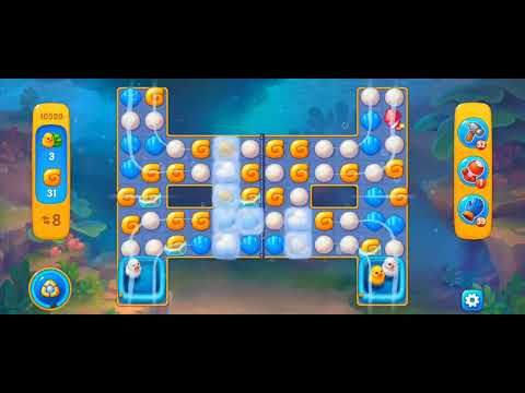 Fishdom Easy Level 10509 (with ingame lightning booster) @choraelmin