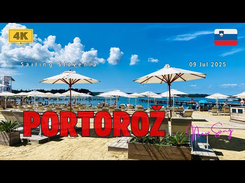 Portorož Slovenia 4k #slowtv #travel 