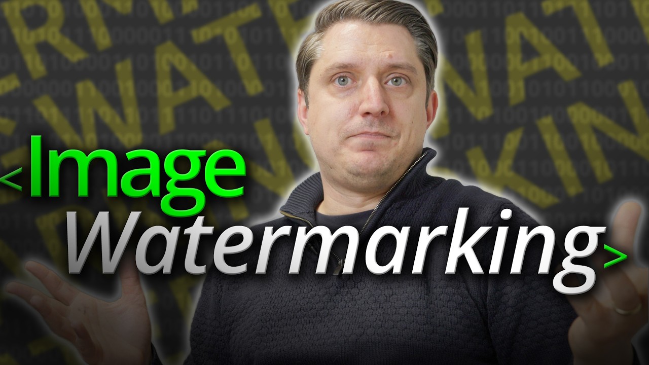 How Image Watermarking Works - Computerphile