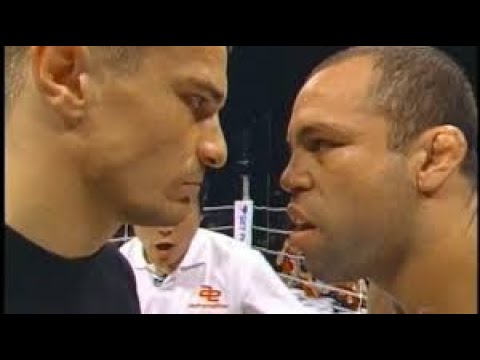 PRIDE MIRKO CRO COP  VS  WANDERLEI SILVA 2002 Stare Down (Go To Sleep) Eminem