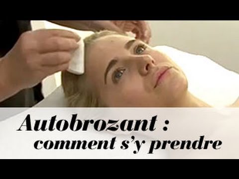 comment appliquer de l'autobronzant sans traces