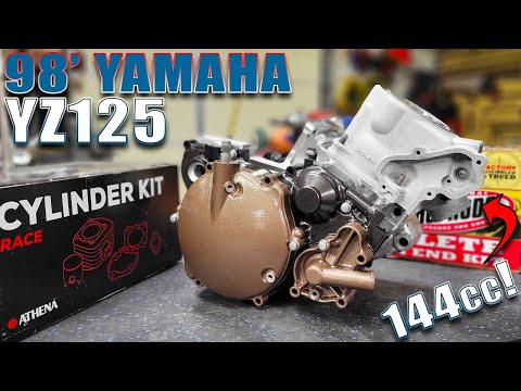 Free Yamaha YZ125 Gets an Engine Makeover (It needed it)