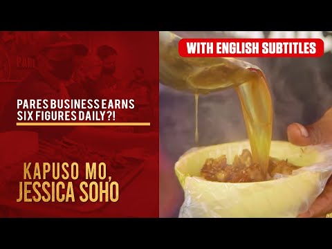 Pares business earns six figures daily?! (with English subs) | Kapuso Mo, Jessica Soho