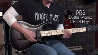 Video thumbnail for A PRS Standout - Dustie Waring CE 24 Floyd by MooreMusicGuitars