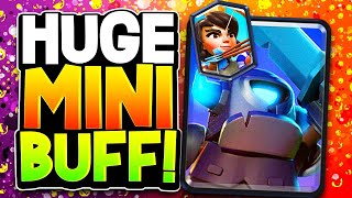 MINI PEKKA GOT A BUFF?!? THIS DECK WILL BE OP!