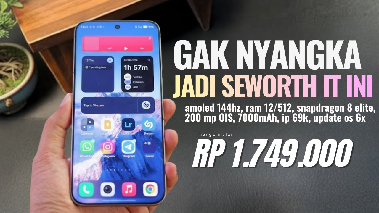 BARU RILIS HARGA ANJLOK PARAH‼️RAM 12/512 GB, 7000mAh - HP TERBARU TURUN HARGA AWAL TAHUN 2026