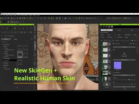 Character Creator v3.3 + SkinGen - Victor Zsasz Timelapse