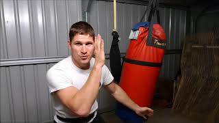 Basic martial arts, Iron bridge/ iron arm and iron palm conditioning drill.
