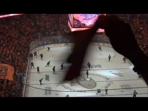 ANAHEIM DUCKS VS NASHVILLE PREDATORS 2016 Rd1 Gm1